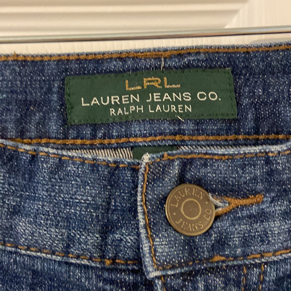 Ralph Lauren Classic Straight Jeans size 4 inseam 4” excellent condition - Picture 2 of 12